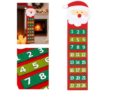Calendar de Advent CA1474 20 x 63,5 cm
