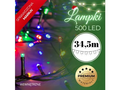 ILUMINAT DE CRĂCIUN PENTRU BRAD 500 LED CL0536