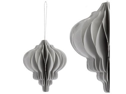 Decorațiuni de Crăciun din hârtie CA1493, set de 6 piese.