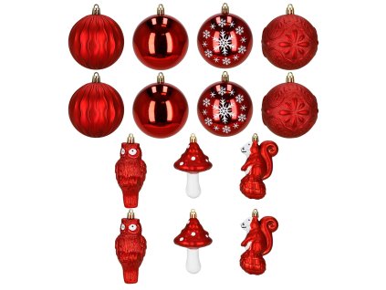 Set de 14 bile de Crăciun CA0976