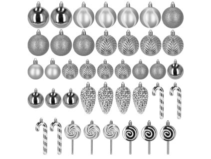 Set de 40 globuri de Crăciun CA0979