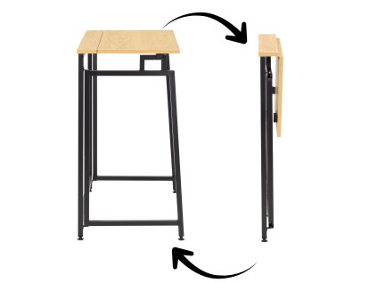 Birou pliabil HF0058 80 x 75 x 40 cm