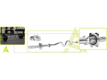 ACT0007 GRIFF ÎNCLINAT PUTERNIC 120 CM, 25 MM