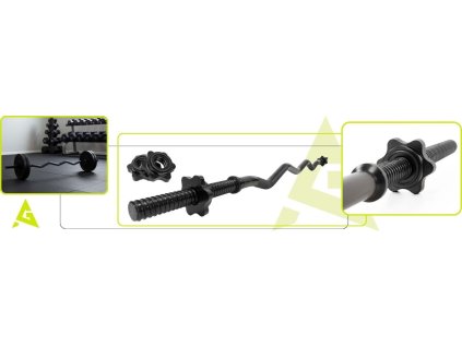 ACT0009 GRIFFIN BEND NEGRU 120 CM, 25 MM