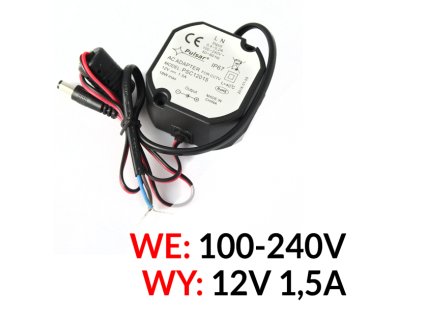 PSC12015 - Sursă de alimentare comutată 12V/1,5A - Pulsar