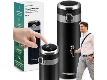 Termos 450 ml BD-786 negru