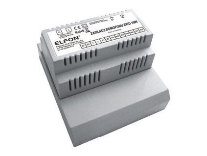EWD-10IN - Sursă de alimentare pentru intercom, carcasă EURO - Elfon
