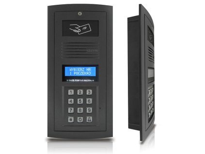 OP-SL255R-G - Panou digital pentru interfon cu cititor RFID, culoare grafit - Elfon