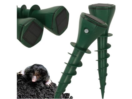 Repelent solar pentru cârti 2 buc.