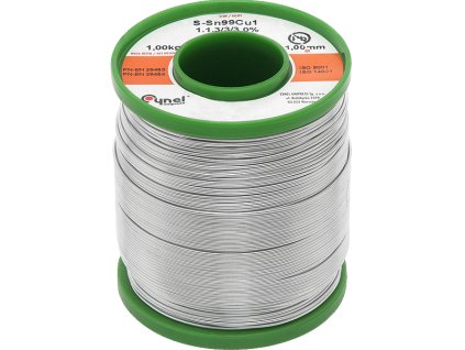 Cositor pentru lipit 1,00 mm / 4x 250 g fără plumb profesional 9640#