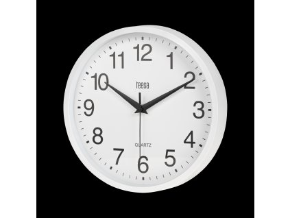 Ceas de perete 25 cm alb