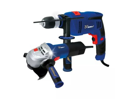 Set de unelte bormașină 900W + polizor unghiular 125mm 950W DED7919L3