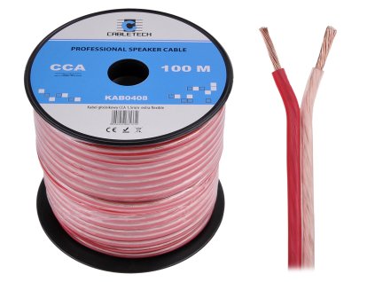 Cablu pentru difuzoare CCA 1,5 mm Cabletech extra flexibil