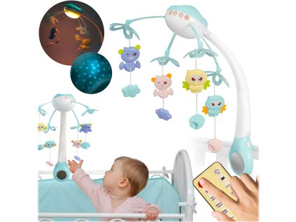 Carusel pentru copii cu proiector RK-813