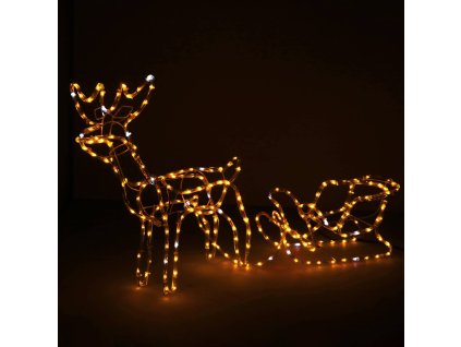Ren de Crăciun luminos CL1224 264 LED