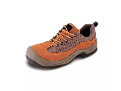 Pantofi de lucru P3, piele întoarsă, cat, S1 SRC BH9P3-39 (Farba Hnedá, Veľkosť 39)