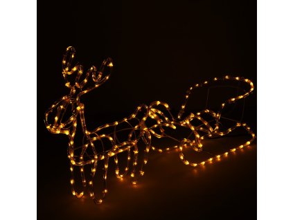 Renul de Crăciun CL1226 192 LED