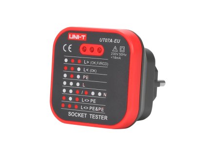 Tester de prize 230V AC UT07A-EU
