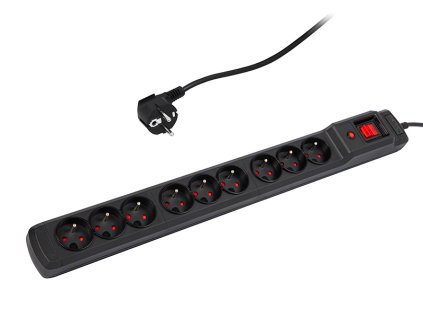 Prelungitor cu întrerupător 5m 9 prize Multi M9