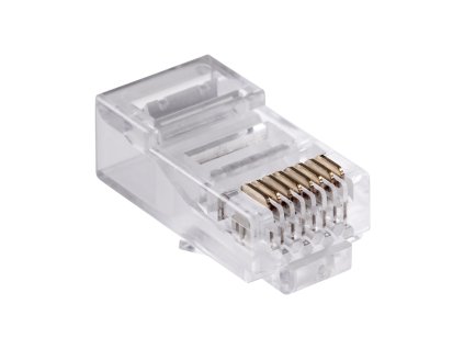 Mufă telefonică, 8P 8C (fir) x100 buc, CAT 6e