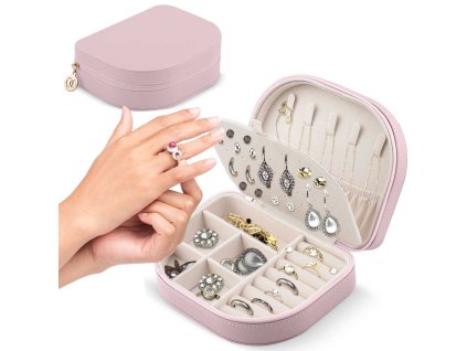 Cutie de bijuterii MS-707 - roz