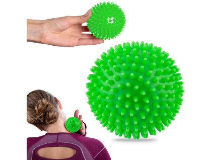 Minge de masaj 9cm NS-957 verde