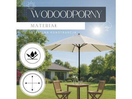 Umbrelă de terasă 300cm GU0034