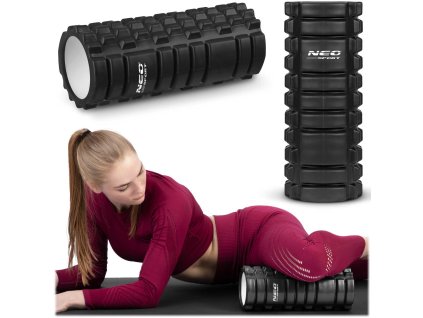 Rolă pentru exerciții 33x14cm NS-953 negru