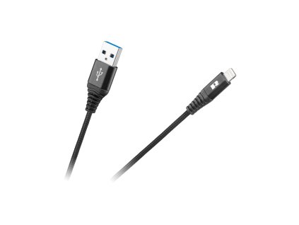 Lightning - USB REBEL 100 cm negru