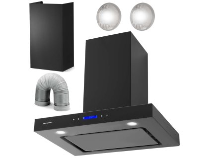 Hota de bucătărie cu coș 60cm BE-60E negru