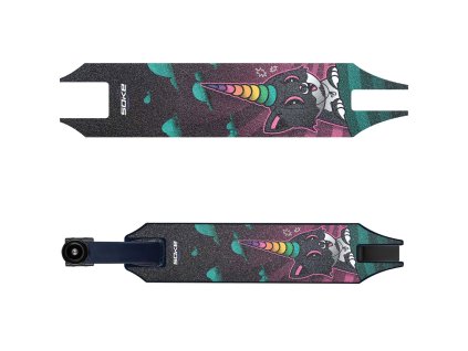 Grip pentru trotinetă Pro - Rainbow Cat