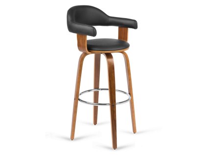 Scaun de bar Sofotel Rosetto, negru