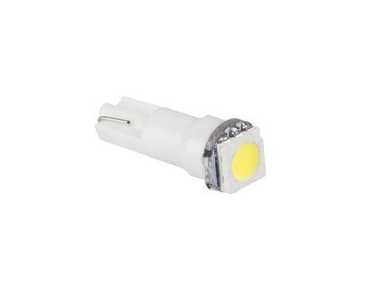 Bec auto 12V T5-WG 1SMD 5050 3cipuri albă