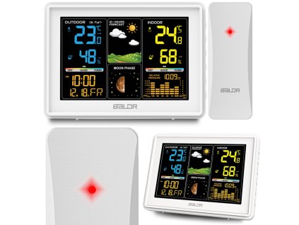 Stație meteo BD-907 albă