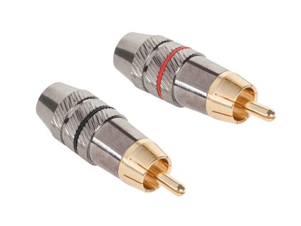 Conector RCA mufă metalică HD-295 HQ WTY0065