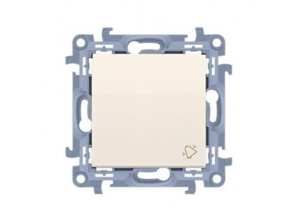 Buton comutator Simon 10 modul sonerie bej