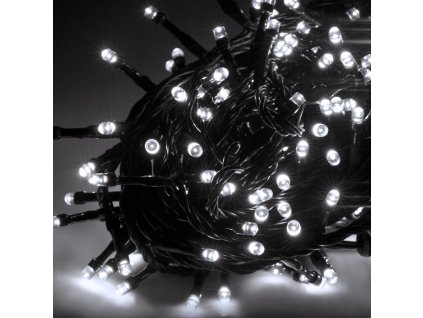 Luminite pentru brad 10m, alb rece, 8 moduri