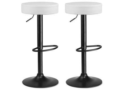 Scaun de bar Imago alb - 2 buc.