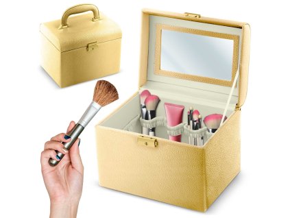 Organizator pentru cosmetice MS-706 auriu