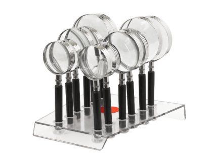 Set lupă 12 buc + suport NAR0816