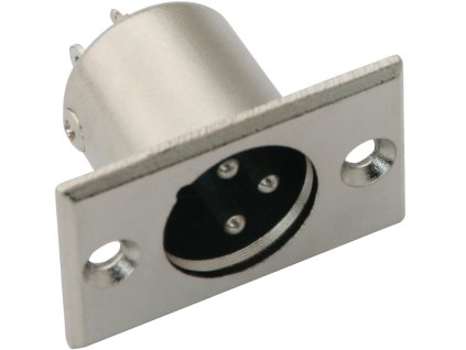 Conector XLR 3P pentru microfon în carcasă