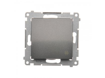 Comutator Simon 54 premium nr.7 modul antracit