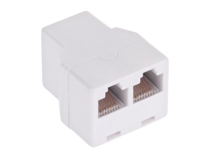 Adaptor priză 8P8C - 2x priză 8P8C