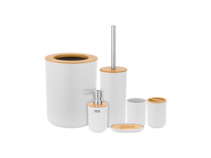 Set de accesorii pentru baie 6 buc TSA0400-W