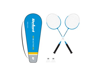 Set de 2 rachete de badminton RBA-4101
