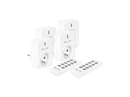 Priză cu telecomandă (4+2) URZ3471