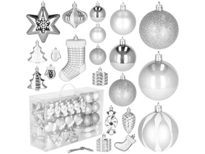 Globuri de Crăciun 77buc CA0159