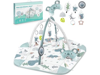 Pătură de joacă pentru copii 100 x 100 cm Koala Nukido