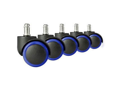 roți pentru scaun 5 bucăți cauciucate 2572