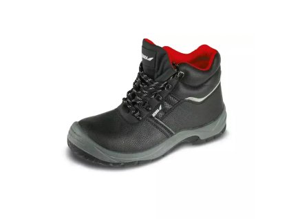 Pantofi de lucru T1AW, din piele, cat, S3 SRC BH9T1AW-39 (Farba čierna, Veľkosť 39)